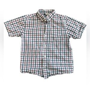 Gymboree Boys‎ Short Sleeve Button Down Shirt size 7